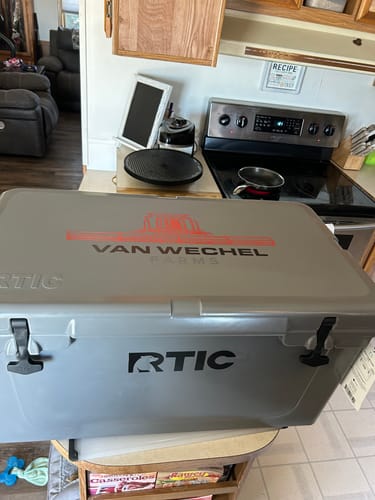 Customer photo review of Ultra-Tough Cooler | 65 qt
