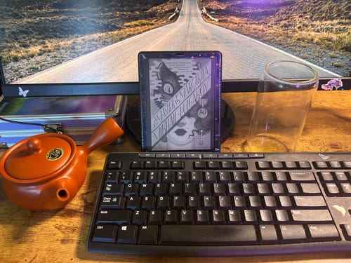 Customer photo review of Red Japanese Clay Teapot