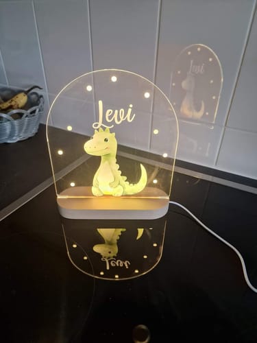 Customer photo review of Nachtlicht mit Lieblingstier