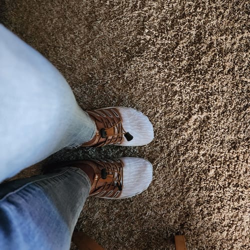 Customer photo review of Colson Pro - Healthy & Non-slip Barefoot Shoes