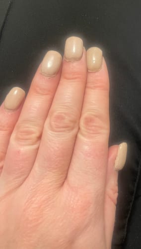 Customer photo review of Caramel Machiato Dipping Powder