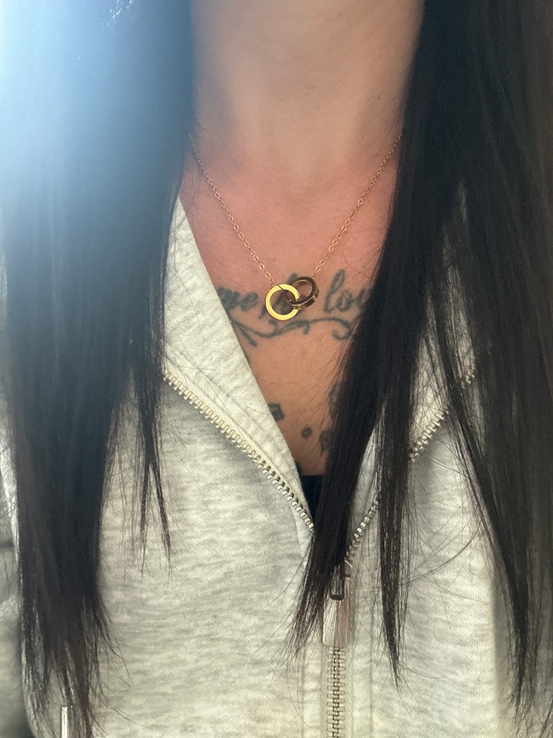 Customer photo review of Arianna Halskette | 18K vergoldet