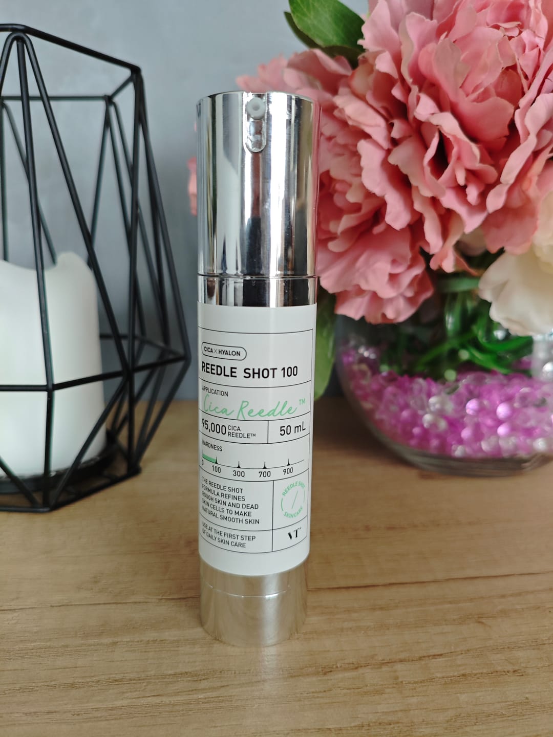 Customer photo review of Serums-būsteris ar mikroadatām VT Cosmetics Reedle Shot 100