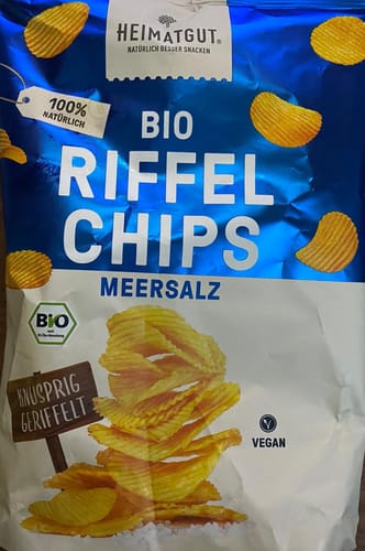 Customer photo review of Bio Riffel Chips Meersalz