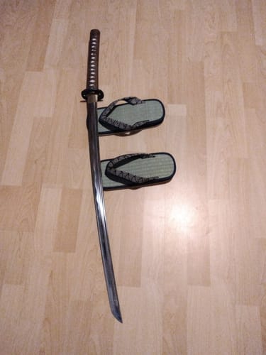 Customer photo review of Zori Japonaises Seigaiha