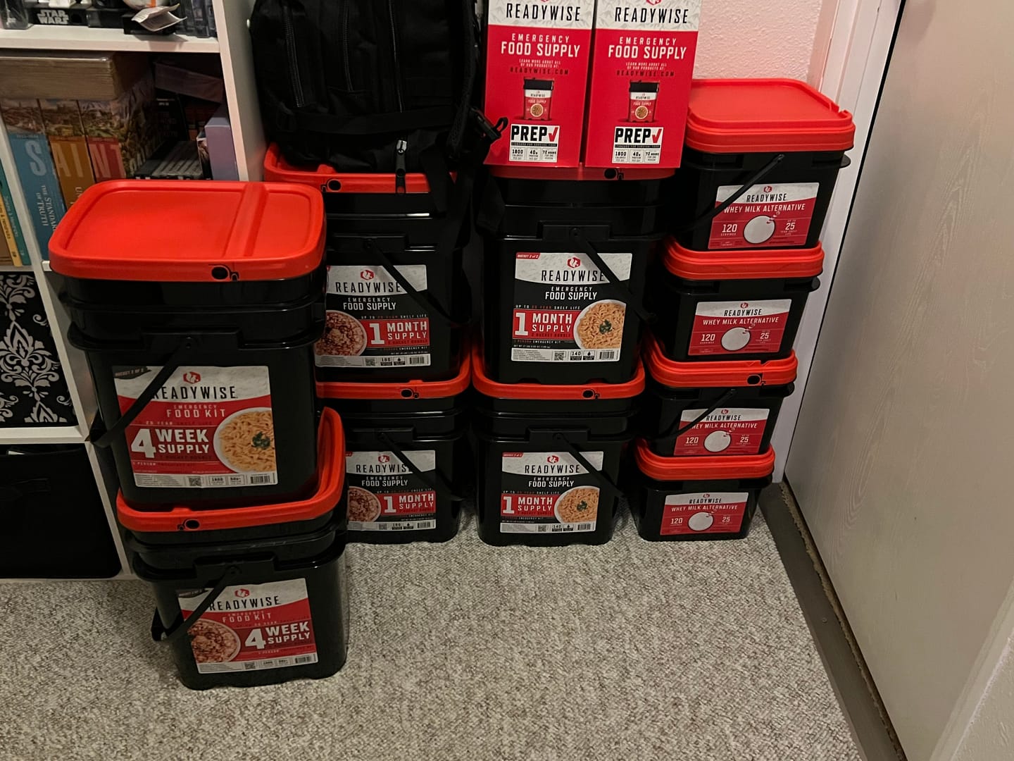 Customer photo review of 4-Week Emergency Food Supply (1,900+ Calories/Day)