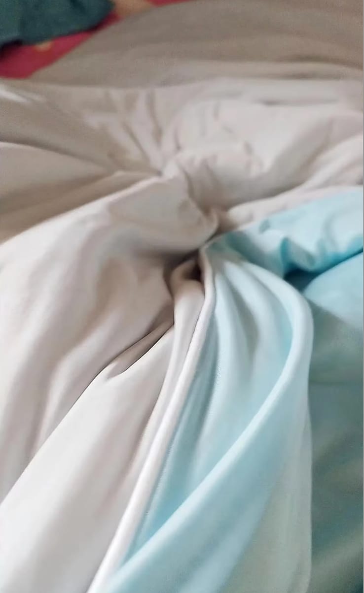 Customer photo review of The Kloud™ Kooling Blanket