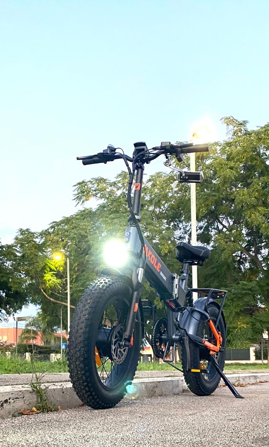 Customer photo review of CO20 MAX AWD Folding Fat Bike