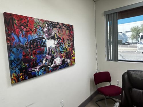 Customer photo review of Muhammad Ali Graffiti