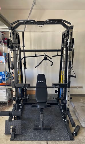 Customer photo review of MIKOLO M4-1.0 Home Gym Package