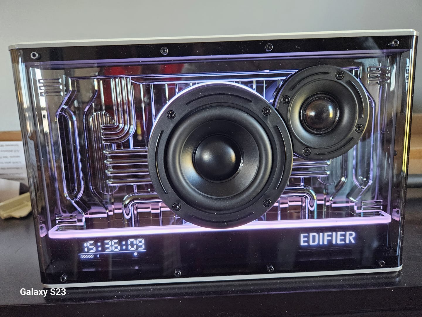 Customer photo review of QD35 Tabletop Bluetooth Speaker