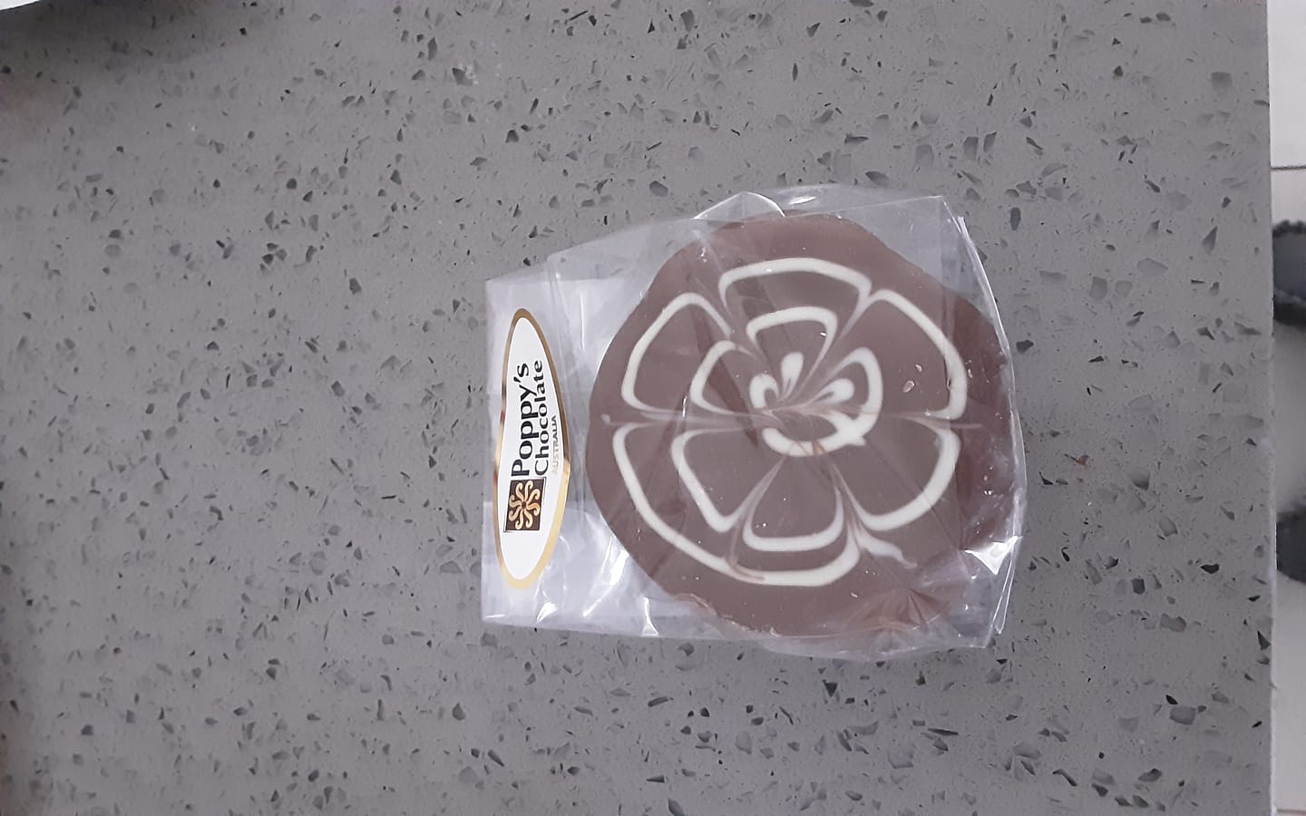 Customer photo review of LIMITED EDITION Salted Caramel Fudge Pie