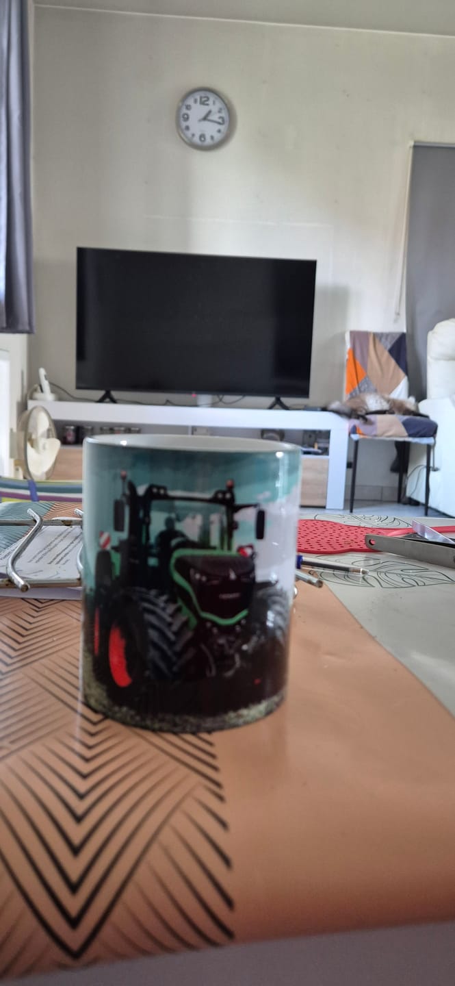 Customer photo review of Mug personnalisable