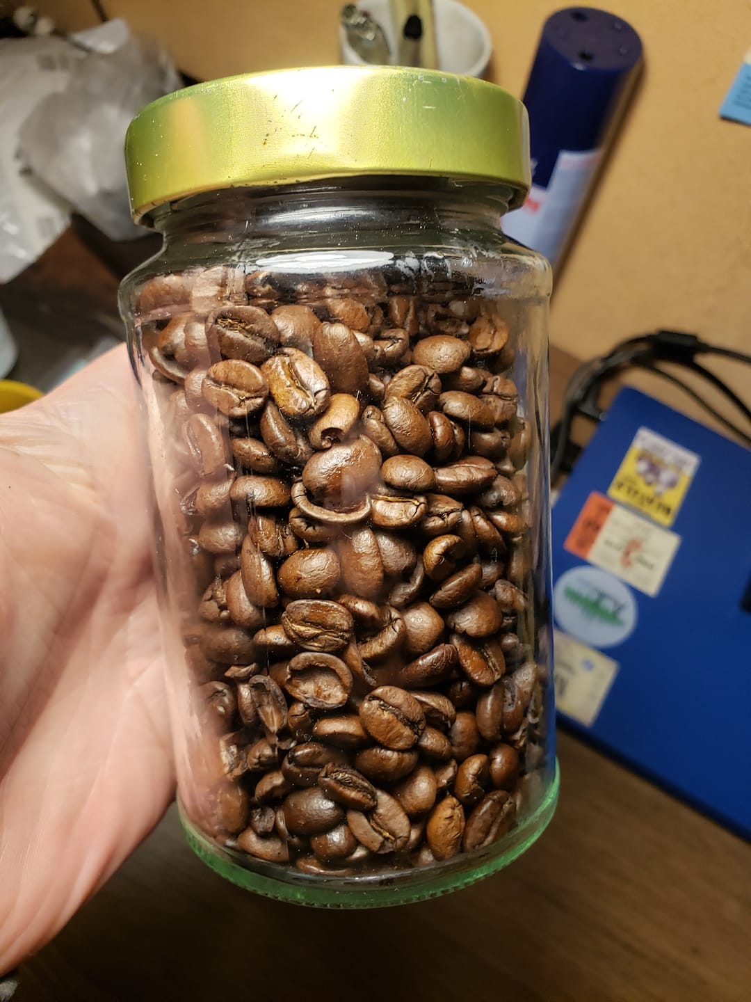 Customer photo review of Occaffe Grano Crema E Aroma 100% Arabica 250 Grs