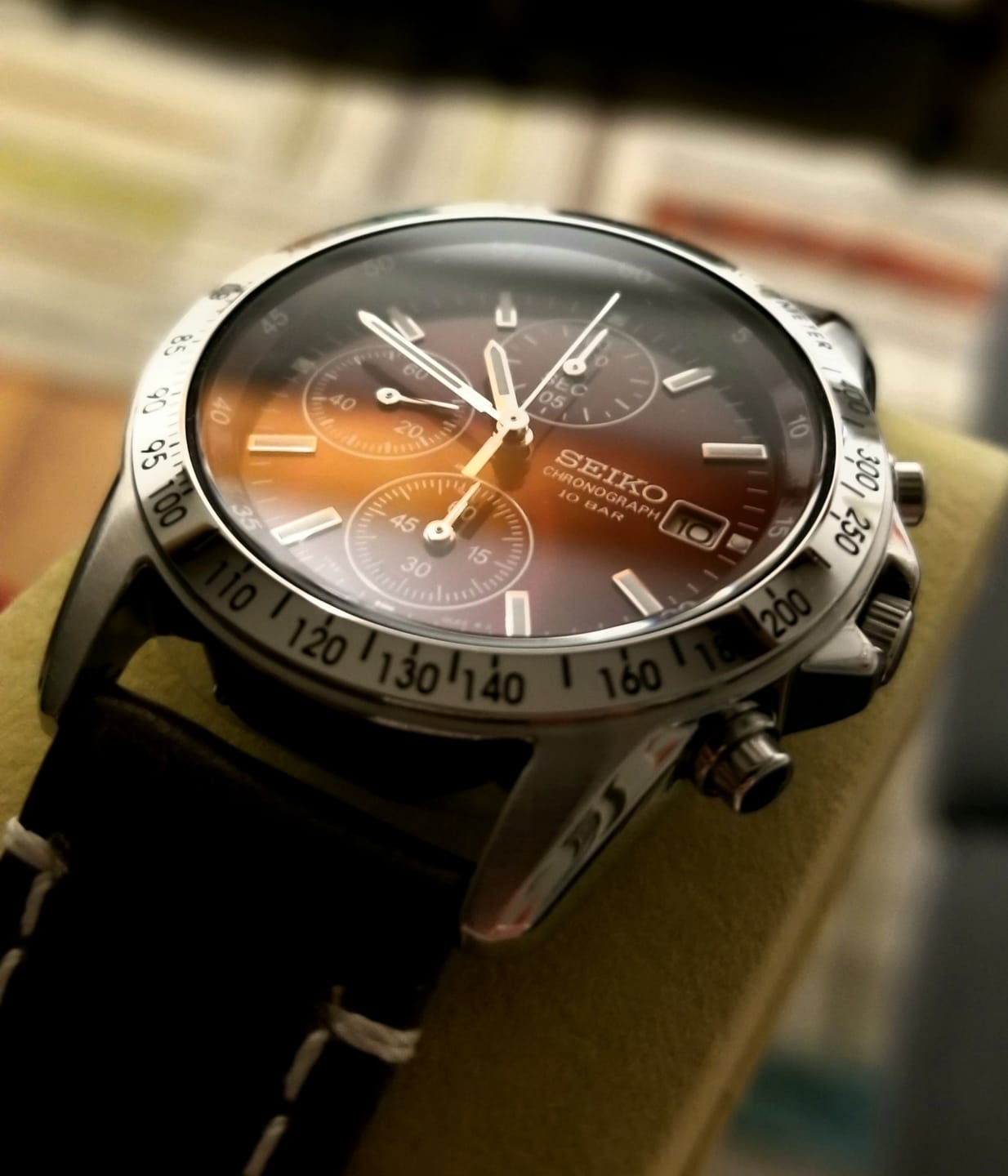 Customer photo review of Reloj Seiko SBTQ045 Chronograph Quartz 38,5mm JDM