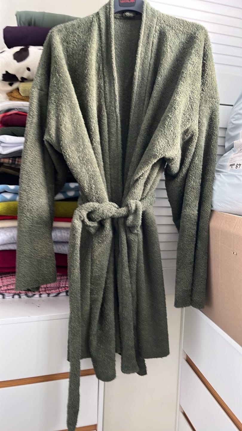 Customer photo review of Cotton Towelling Fabric