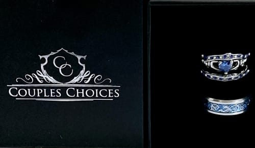 Customer photo review of Unending Love Rings