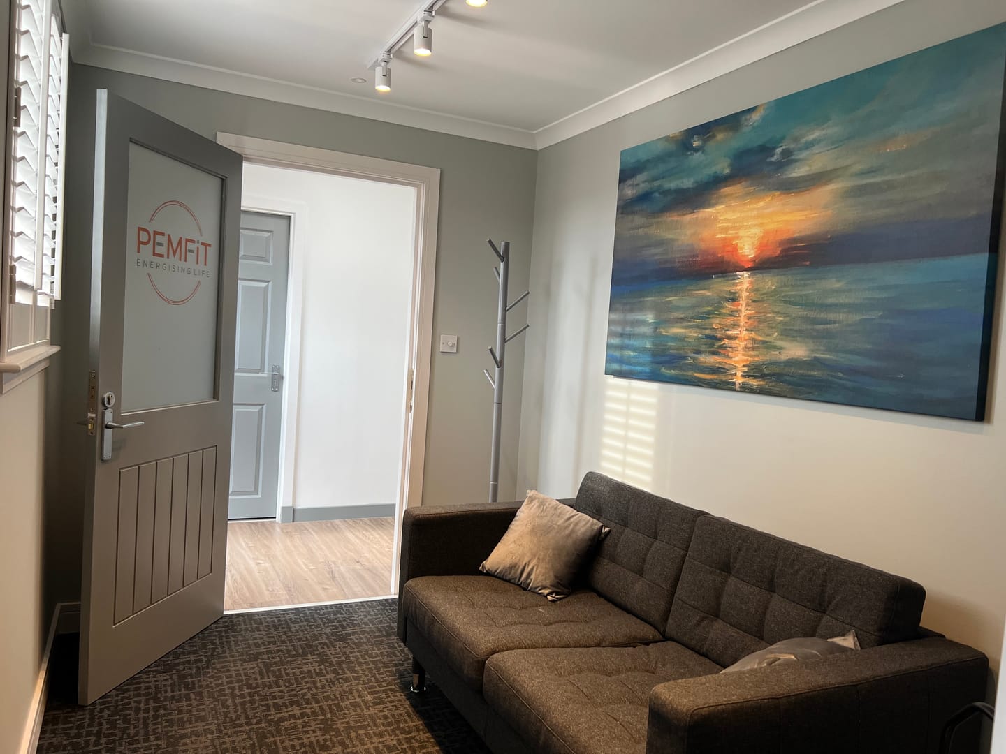 Customer photo review of Sunrise Over The Sea Canvas Print