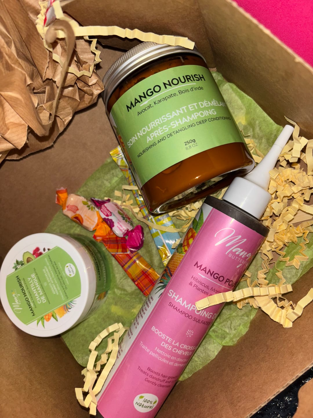Customer photo review of Soin nourrissant et démêlant après-shampoing - NOURISH
