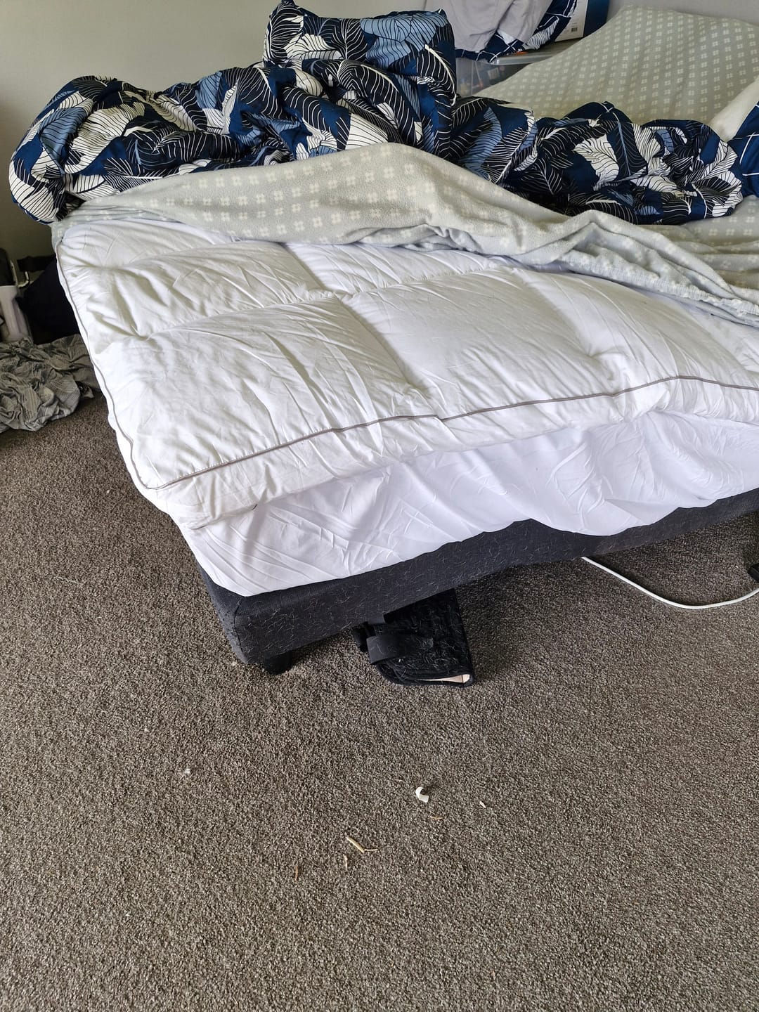 Customer photo review of Muscle Mat Luxury Mattress Topper