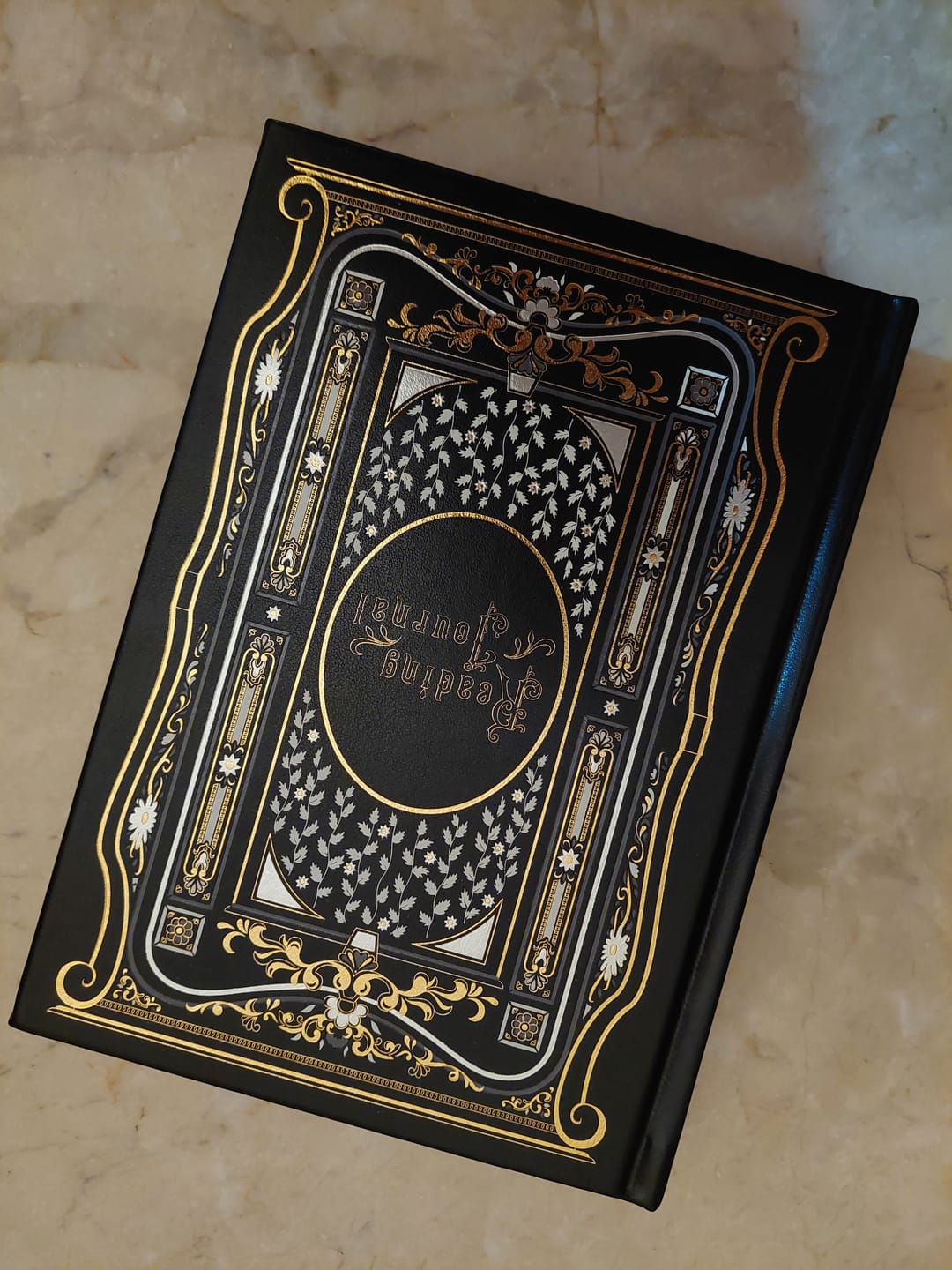 Customer photo review of The Reading Journal - Black