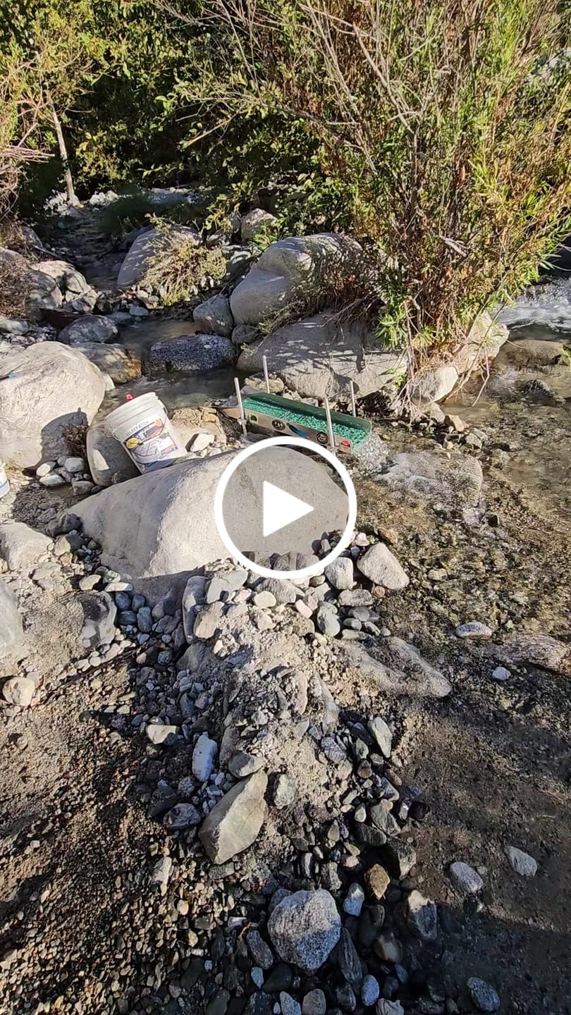Customer video review of 18" Leg Kit for Gold Highbankers & Sluices