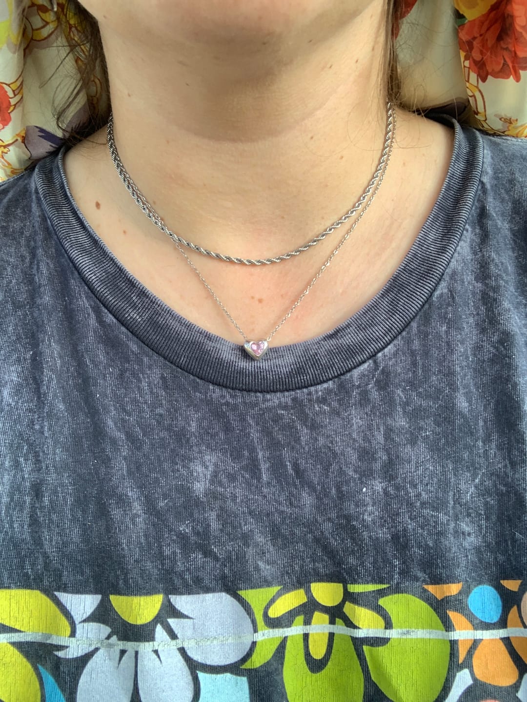 Customer photo review of Thin Rope Chain