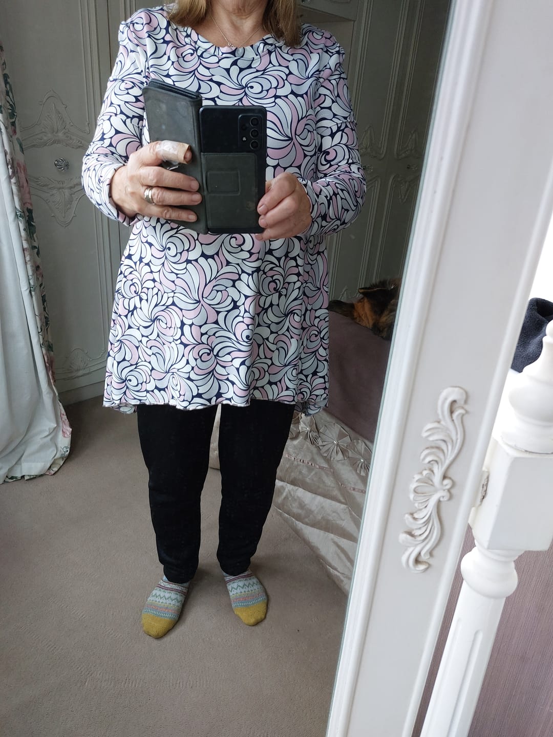 Customer photo review of Plain Scuba Fabric