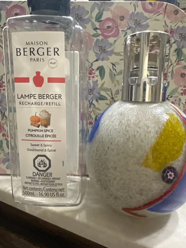 Customer photo review of Heavenly Spruce - Lampe Maison Berger Fragrance - 1 Litre