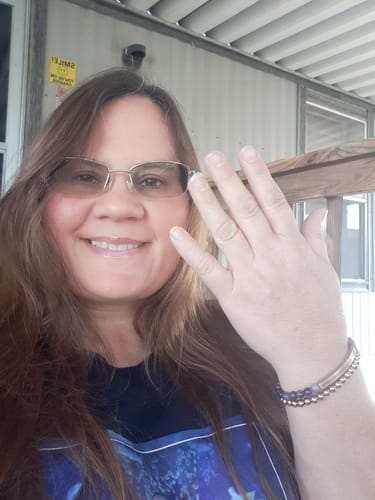 Customer photo review of BE STRONG AND COURAGEOUS FOR I AM WITH YOU JOSHUA 1:9 (POS)
