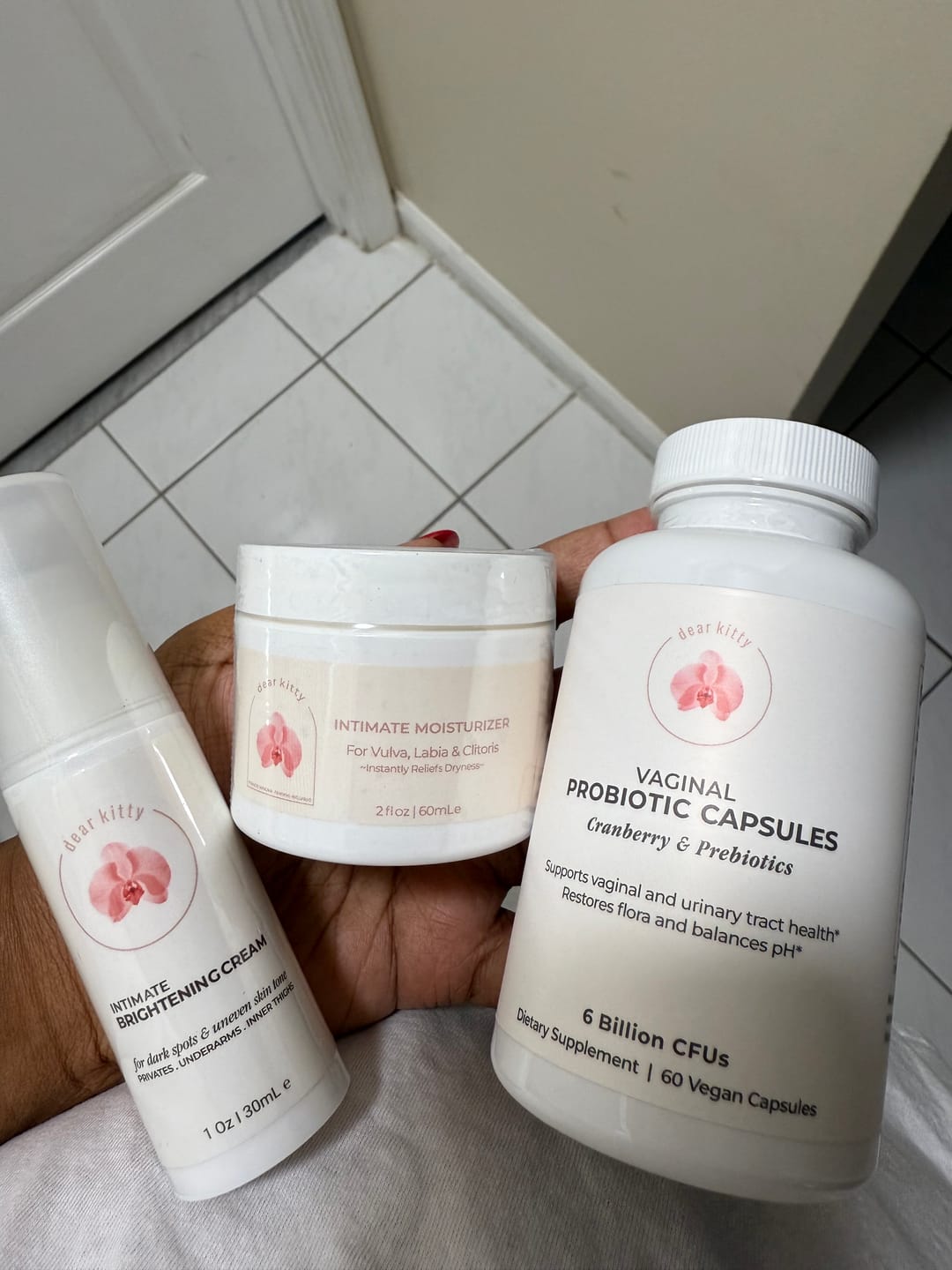 Customer photo review of Intimate Lightening Cream