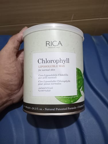 Customer photo review of Rica Chlorophyll Liposoluble Wax 800ml