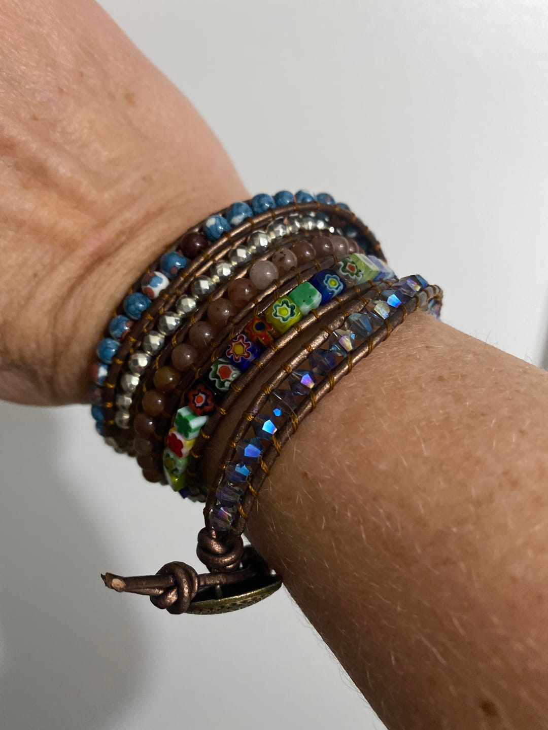 Customer photo review of Imperial Flower Protection Wrap Bracelet