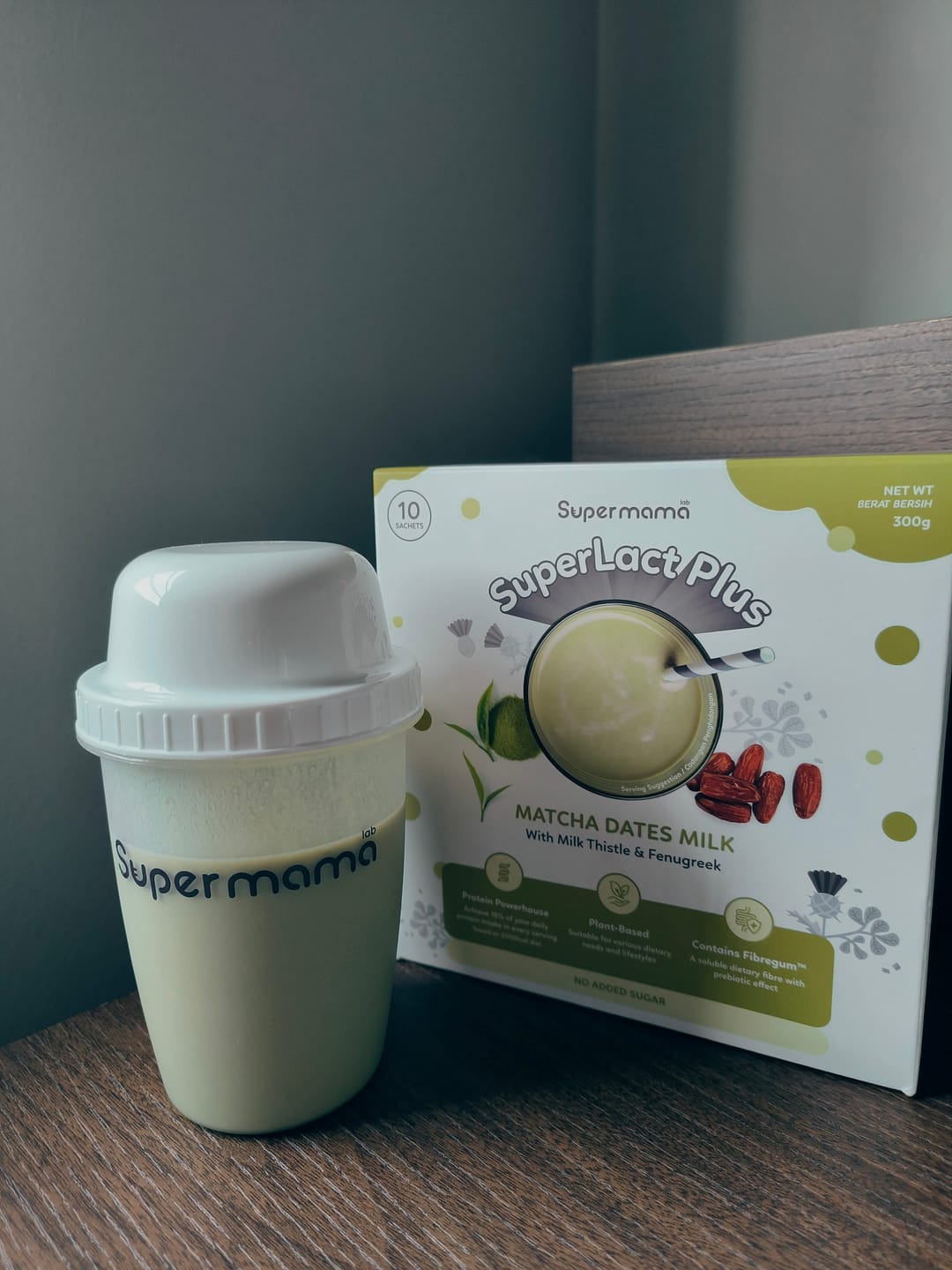 Customer photo review of SuperLact Plus Milk Booster