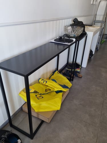 Customer photo review of שולחן ברזל לפי מידה