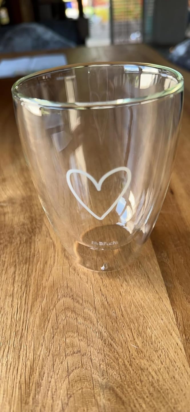 Customer photo review of Latte Macchiato Gläser [PARIS 350ml]
