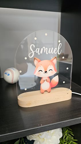 Customer photo review of Nachtlicht mit Lieblingstier