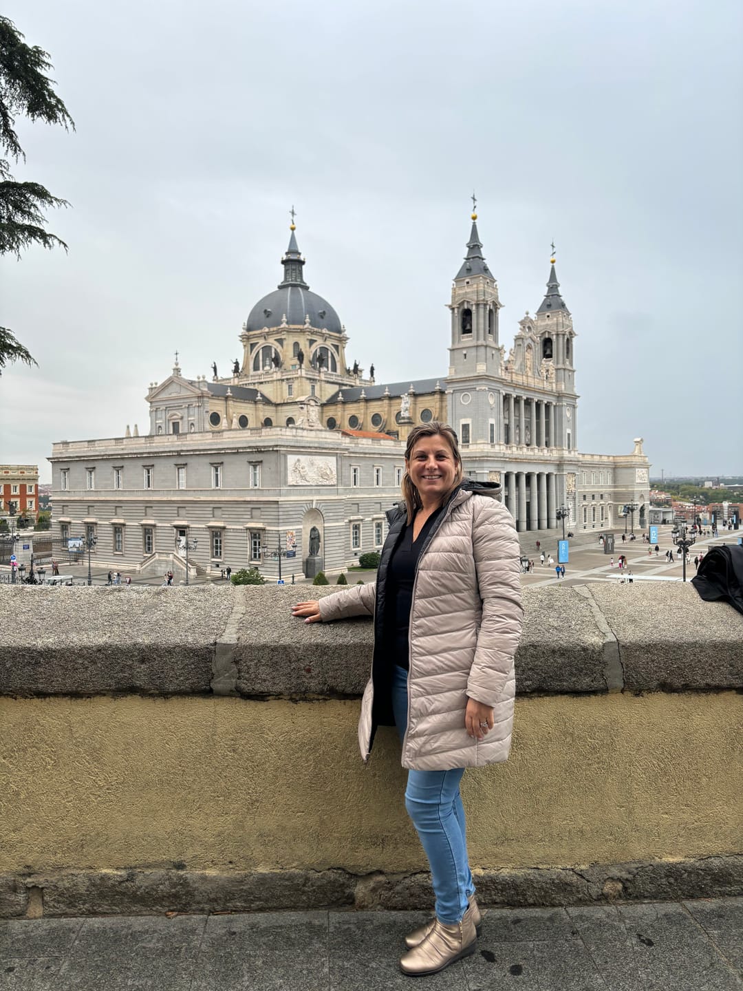 Customer photo review of Reversible Black/ Latte  Duck Down Puffer Jacket