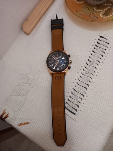Customer photo review of Curren Istanbul® orologio uomo pelle