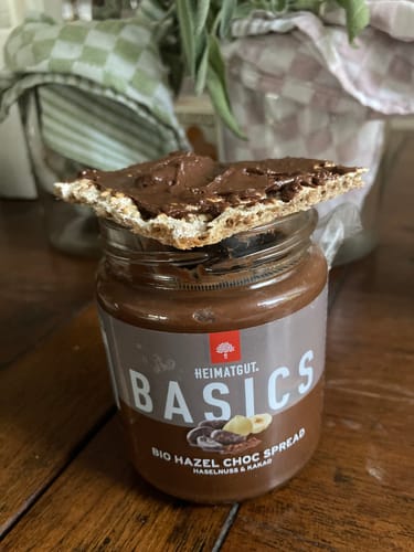 Customer photo review of Bio Schoko-Haselnuss Spread 250g