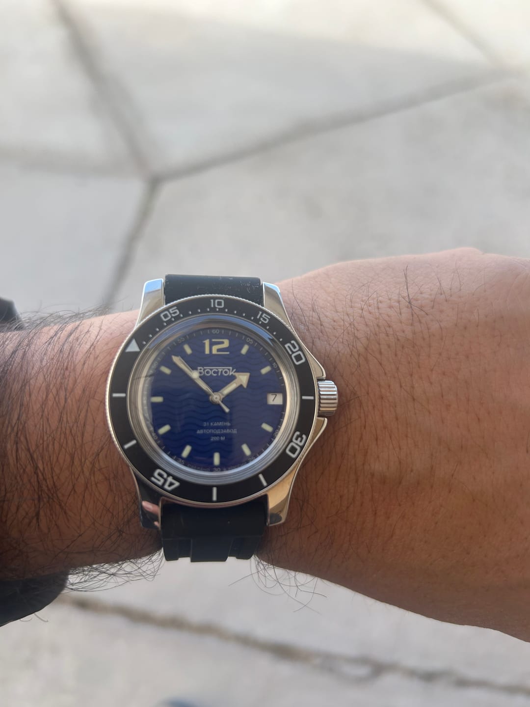 Customer photo review of Reloj Vostok Amphibia 13024А Automático Buceo Made in Russia 41mm [EXCLUSIVO]