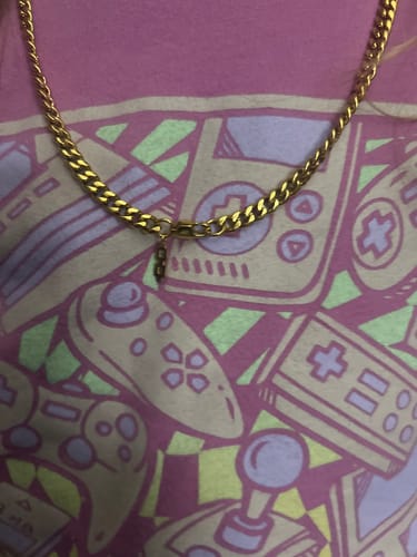 Customer photo review of Signature Gold Cuban (5mm)