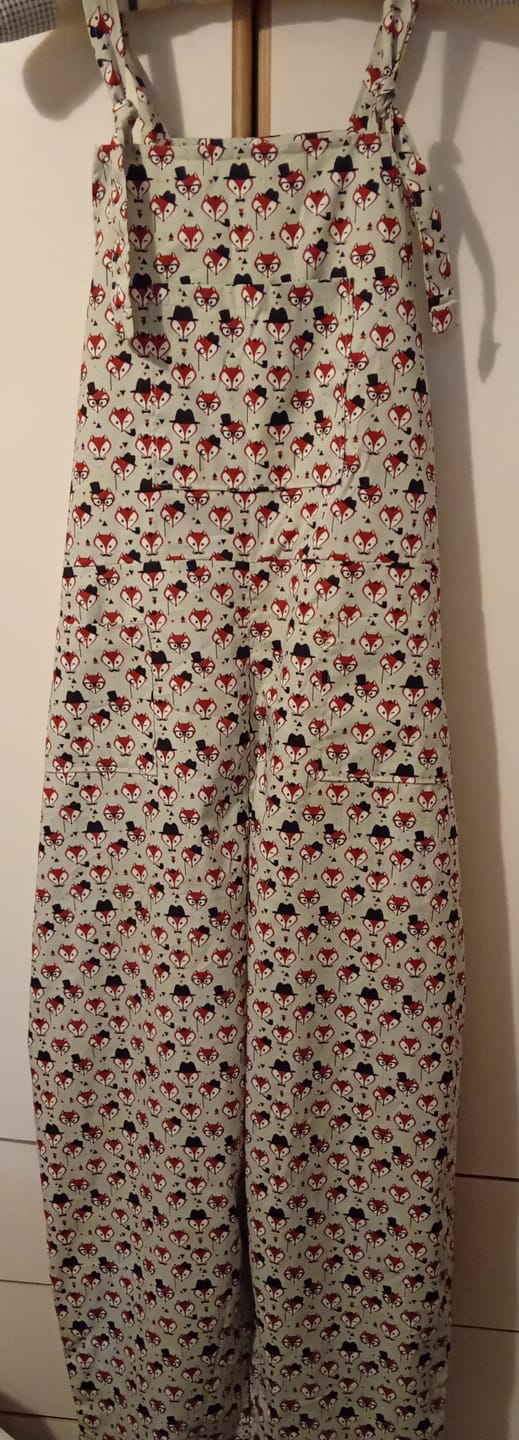 Customer photo review of Fancy Foxes Rose & Hubble Cotton Poplin Fabric