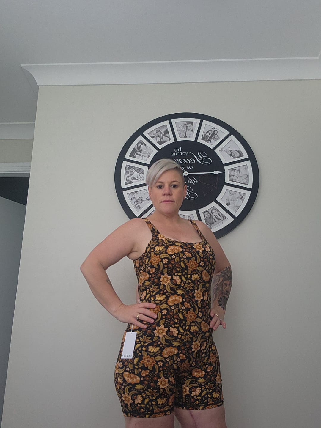 Customer photo review of Rhapsody Paros Onesie
