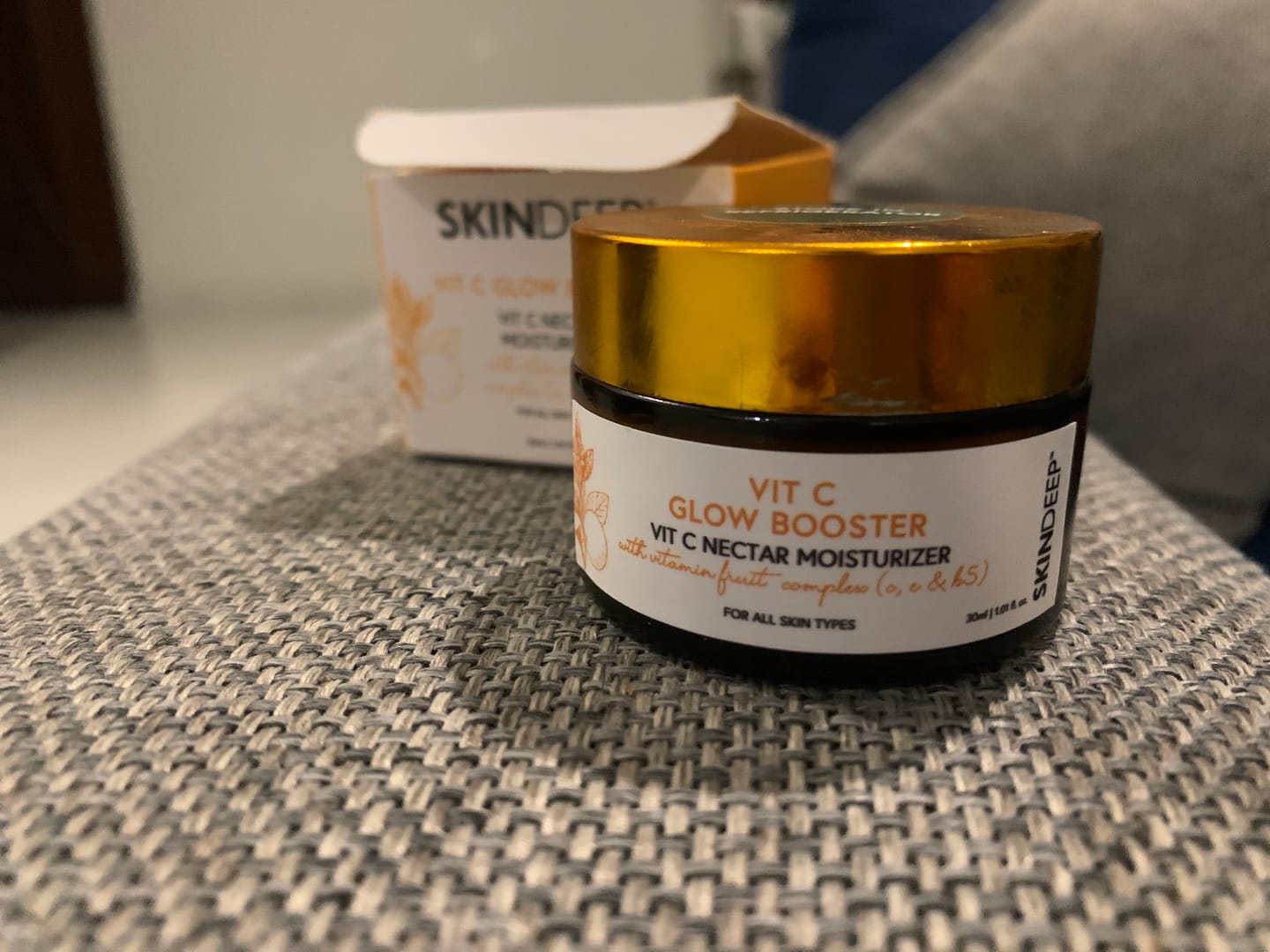 Customer photo review of VIT C GLOW BOOSTER - Vitamin Nectar Moisturizer