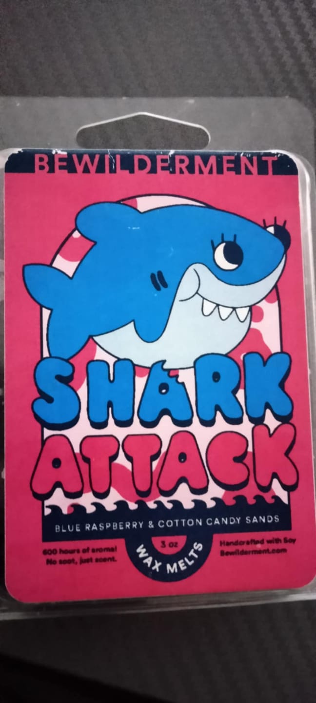 Customer photo review of Shark Attack Wax Melts