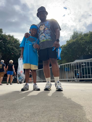 Customer photo review of Jonathan Stewart x Glory Days Apparel Icons T-Shirt