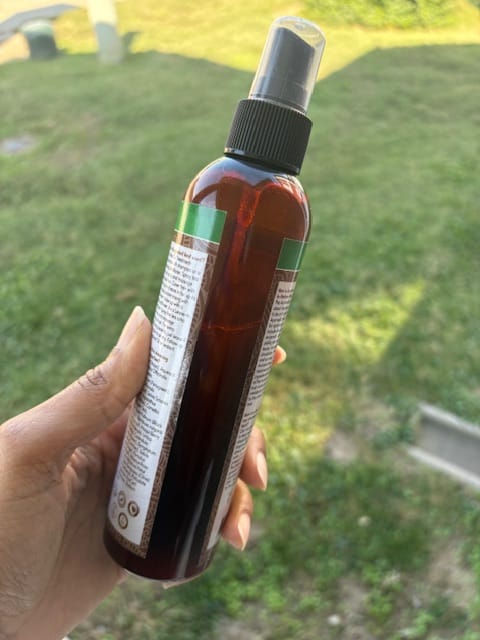 Customer photo review of HAIR SHED VOLUMIZING ROOT SPREAD Tea Spritzer/Herbal Leave-in