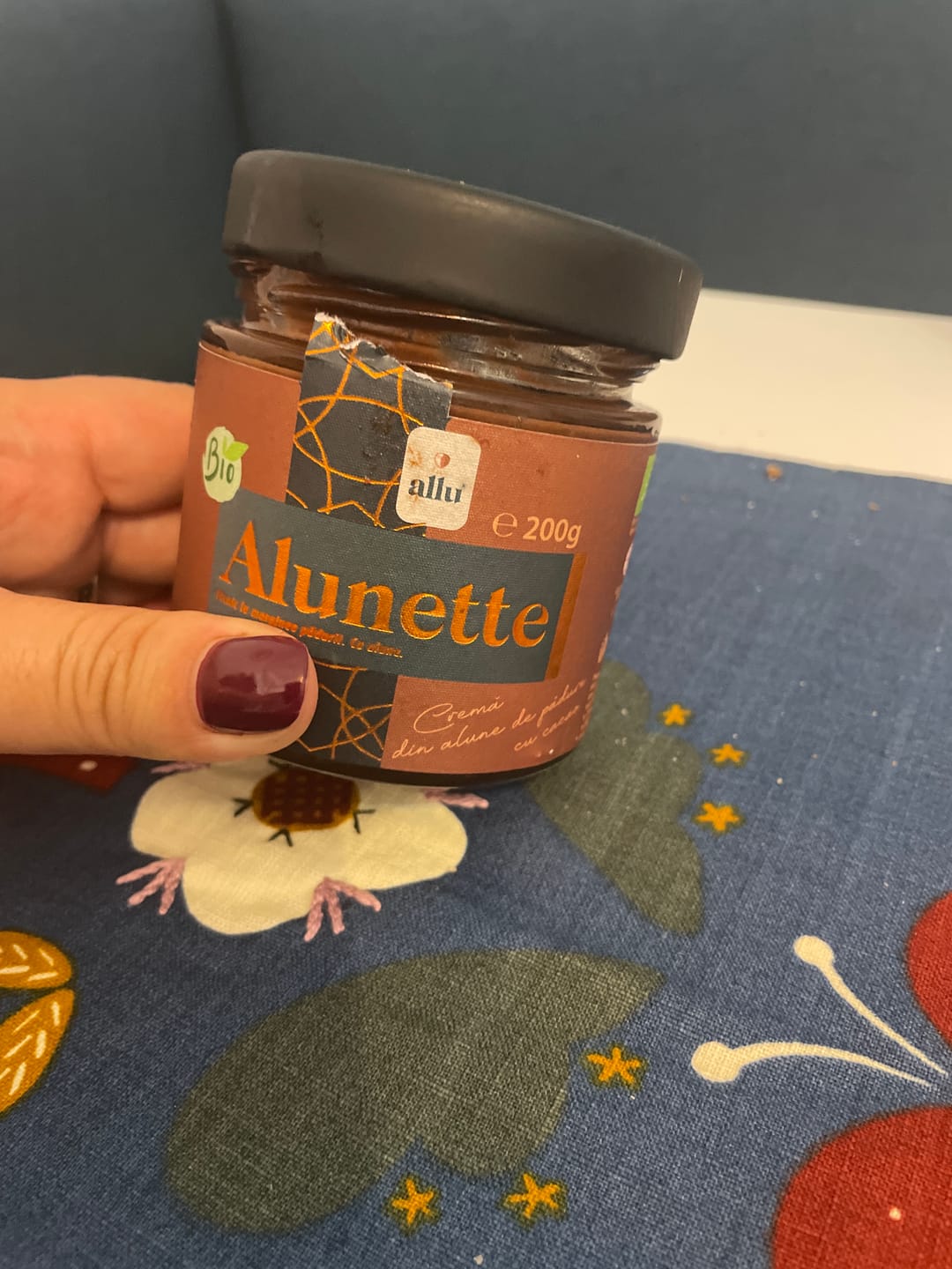 Customer photo review of Alunette - Cremă din alune de pădure cu cacao, 200g, ecologic