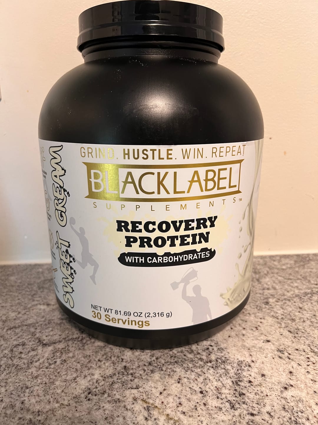 Customer photo review of RECOVERY PROTEIN